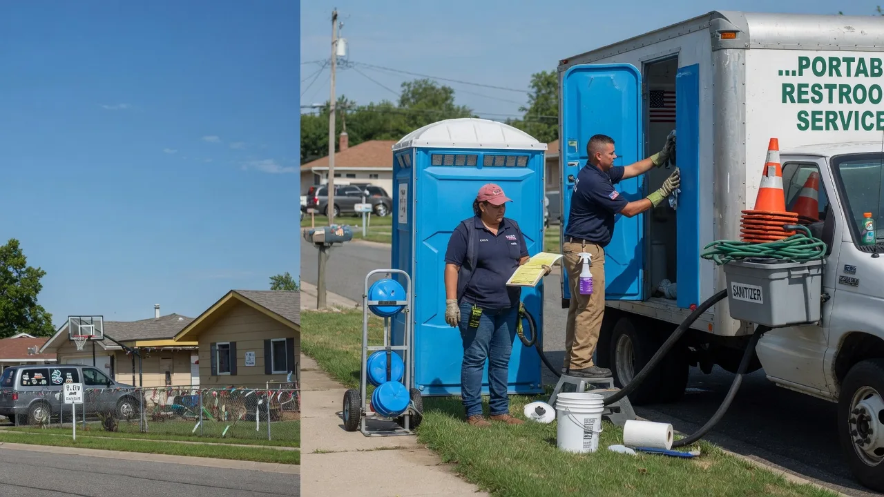 Portable Toilet Rental in Kingsville, OH near me
